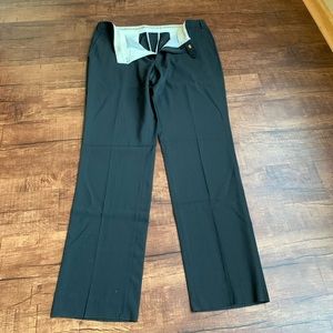 Pazoni made in Italy ROMEO plainfront wool trouser